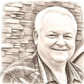 Drawing of Bob Jr