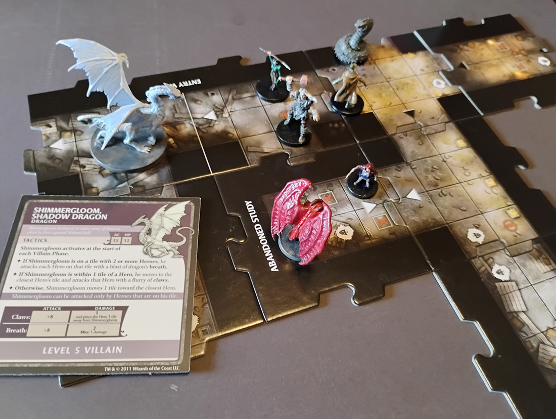 DnD Adventure System Map and Miniatures