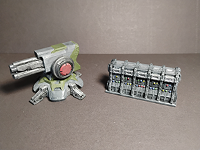 AA Gun & Server Rack